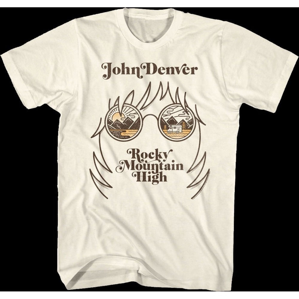 Rocky Mountain High John Denver Tshirt Gift For Fan